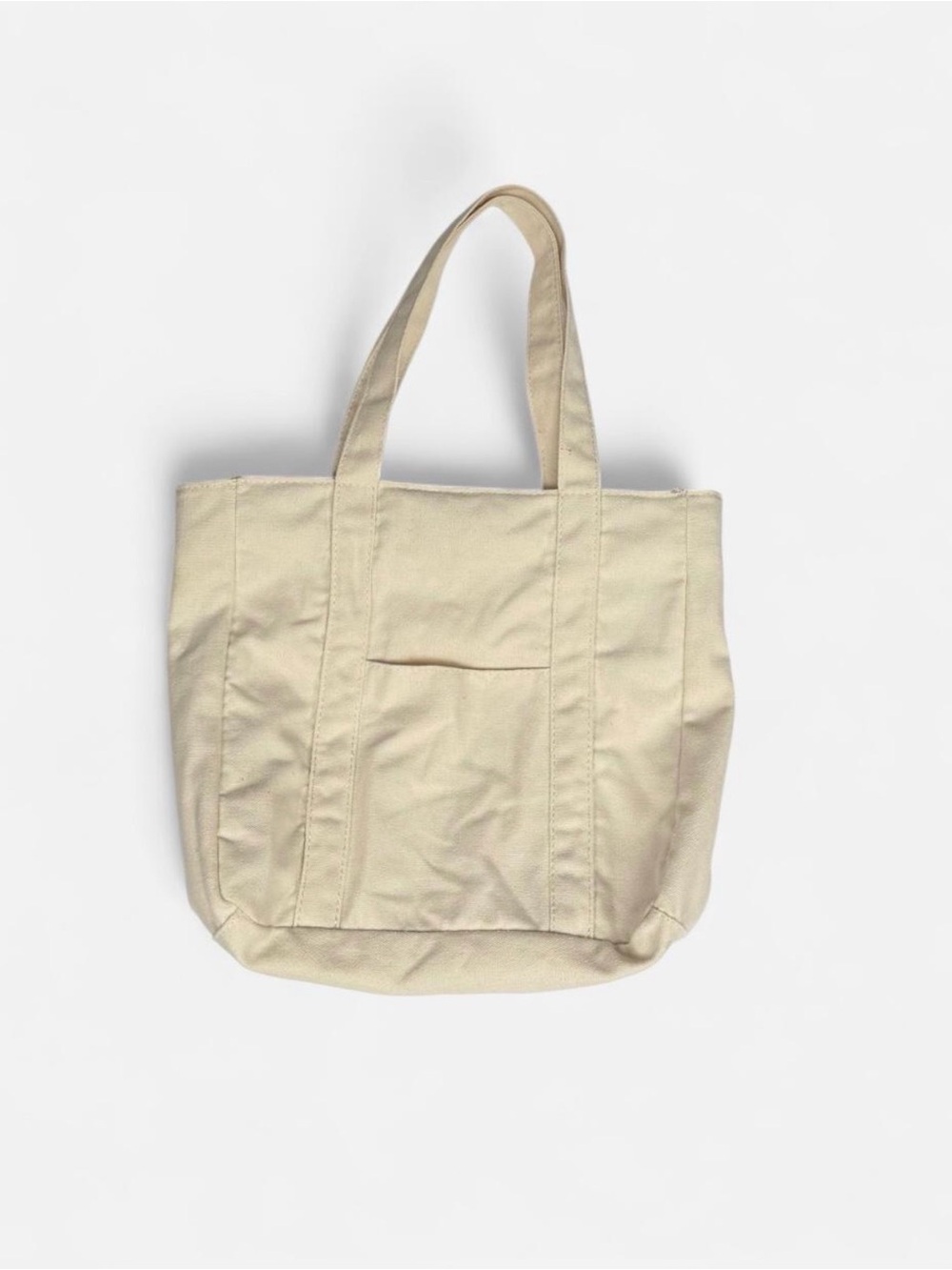 Canvas Tote Bag, Cream